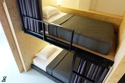 Bed in 8-Bed Mixed Dormitory Room — Hugger Hostel